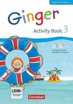 Ginger 3. Schuljahr - Allgemeine Ausgabe - Activity Book mit interaktiven Übungen auf scook.de - Kraaz, Ulrike;Simon, Christel;Caspari-Grote, Kerstin