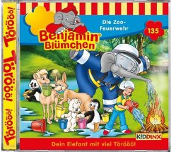 Die Zoo-Feuerwehr / Benjamin Blümchen Bd.135 (Audio-CD)