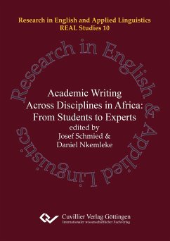 Academic Writing and Research across Disciplines in Africa. From Students to Experts