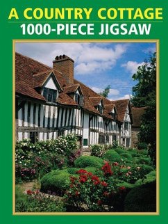 Jigsaw: A Country Cottage: 1000-Piece Jigsaw - Peony Press