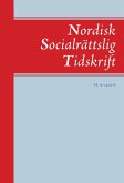 Nordisk Socialrättslig Tidskrift 13-14, 2016 Nordisk Socialrättslig Tidskrift 13-14, 2016