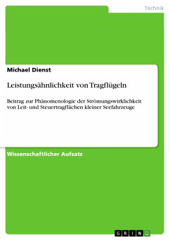 Leistungsähnlichkeit von Tragflügeln (eBook, PDF) - Dienst, Michael