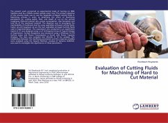 Evaluation of Cutting Fluids for Machining of Hard to Cut Material