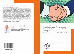 Procédures de Passation de Marchés à Sonatrach, Etude critique - Zeggagh, Abdelaziz