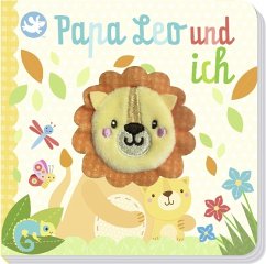 Cover Little Learners - Papa Leo und ich, m. Fingerpuppe