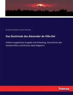 Das Doctrinale des Alexander de Villa-Dei