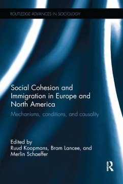 Social Cohesion and Immigration in Europe and North America