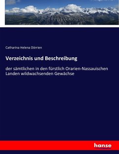 Verzeichnis und Beschreibung - Dörrien, Catharina Helena