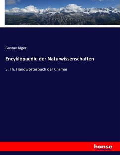 Encyklopaedie der Naturwissenschaften - Jäger, Gustav