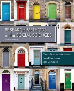 Research Methods in the Social Sciences - Nachmias, Chava Frankfort; Nachmias, David; DeWaard, Jack