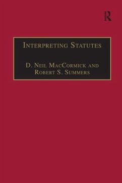 Interpreting Statutes - Maccormick, D Neil; Summers, Robert S