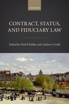 Contract, Status, and Fiduciary Law (eBook, ePUB)