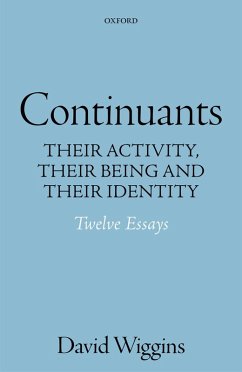 Continuants (eBook, ePUB) - Wiggins, David