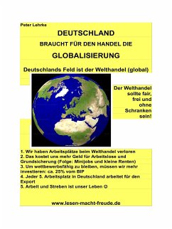 DEUTSCHLAND braucht für den Handel die Globalisierung (eBook, ePUB) - Lehrke, Peter