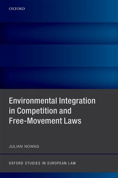 Cover Environmental Integration in Competition and Free-Movement Laws (eBook, ePUB)