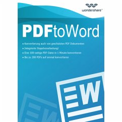 Wondershare PDF to Word Converter für Mac (Download für Mac)