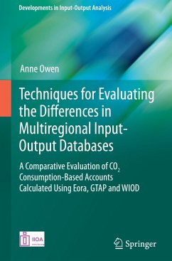 Techniques for Evaluating the Differences in Multiregional Input-Output Databases - Owen, Anne