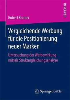 Vergleichende Werbung für die Positionierung neuer Marken - Kramer, Robert