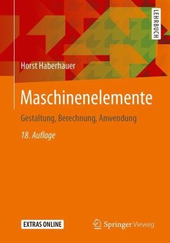 Maschinenelemente - Haberhauer, Horst