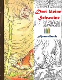 Drei kleine Schweine (Ausmalbuch)