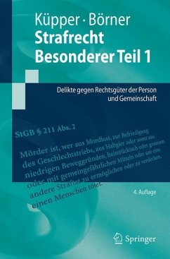 Strafrecht Besonderer Teil 1 - Küpper, Georg;Börner, René