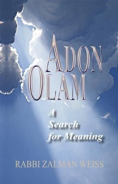 ADON OLAM - Weiss, Rabbi Zalman