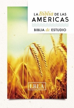 Lbla, Biblia de Estudio, Tapa Dura - La Biblia de Las Américas Lbla