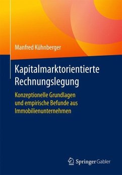 Kapitalmarktorientierte Rechnungslegung - Kühnberger, Manfred