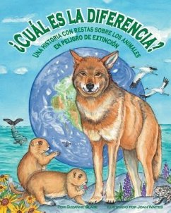 ¿Cuál Es La Diferencia? Una Historia Con Restas Sobre Los Animales En Peligro de Extinción (What's the Difference? an Endangered Animal Subtraction Story) - Slade, Suzanne