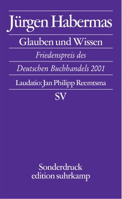 Glauben und Wissen (eBook, ePUB) - Habermas, Jürgen