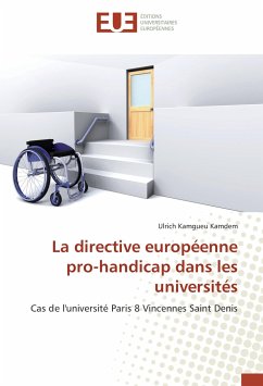 La directive européenne pro-handicap dans les universités - Kamgueu Kamdem, Ulrich