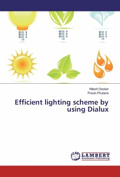 Efficient lighting scheme by using Dialux