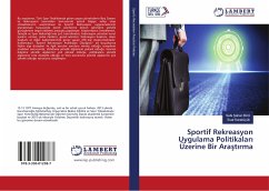 Sportif Rekreasyon Uygulama Politikalar¿ Üzerine Bir Ara¿t¿rma - Birol, Sefa Sahan;Karaküçük, Suat