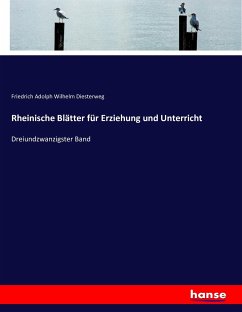 Rheinische Blätter für Erziehung und Unterricht