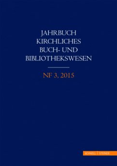 Jahrbuch kirchliches Buch- und Bibliothekswesen