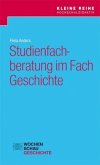 Studienfachberatung im Fach Geschichte