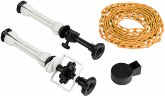 Walimex Hintergrundexpan + Kette & Gewicht, orange