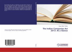 The Indian Companies Act 2013: At a Glance - Thakkar, Falguni Mitesh