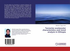 Tanneries wastewater characteristics and trend analysis in Ethiopia