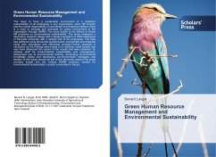Green Human Resource Management and Environmental Sustainability