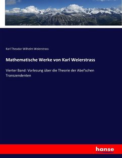 Mathematische Werke von Karl Weierstrass
