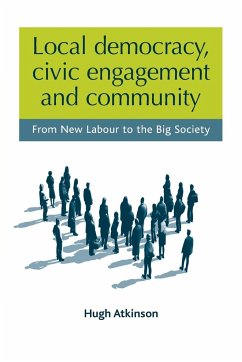 Local democracy, civic engagement and community - Atkinson, Hugh
