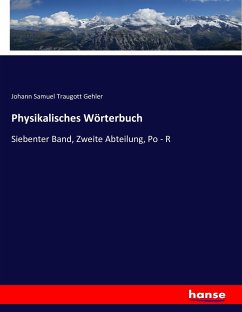 Physikalisches Wörterbuch - Gehler, Johann Samuel Traugott