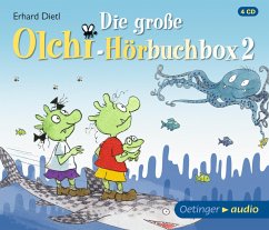 Die große Olchi-Hörbuchbox 2, 4 Audio-CDs - Dietl, Erhard