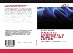 Dinámica del Rendimiento de los Metales Preciosos 2000-2015 - Beltrán, Jaime;Mata, Leovardo