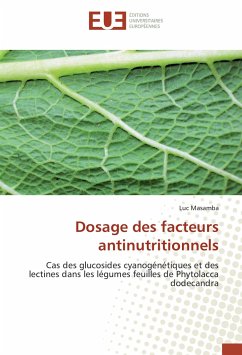 Dosage des facteurs antinutritionnels - Masamba, Luc