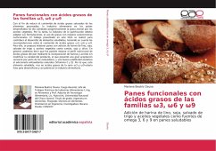 Panes funcionales con ácidos grasos de las familias ¿3, ¿6 y ¿9