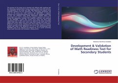 Development & Validation of Math Readiness Test for Secondary Students - Unodiaku, Stanislus Sochima