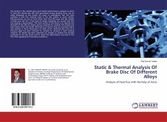 Static & Thermal Analysis Of Brake Disc Of Different Alloys - Kumar Yadav, Raj