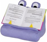 Bookmonster Violett - Lesekissen für Bücher und Tablets Bookmonster Violett - Lesekissen für Bücher und Tablets